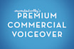 record a premium commercial voiceover