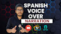 record a professional spanish voice over in 24 hours