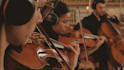 arrange and record a live string quartet