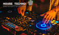 mix a seamless professional house and techno dj set