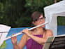 record classical flute, alto flute with professional quality