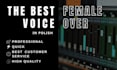 record HQ voiceover and dubbing in polish