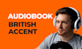 be you male british audiobook narrator