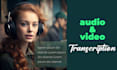 transcribe your video using ai
