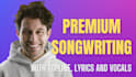 write a professional topline with custom lyrics, vocals and harmonies