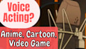 voice act female anime, video game, cartoon, comics and more