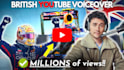 voiceover your f1 youtube video in british english