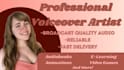 record a female voiceover