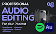clean up, edit, repair, master and restore distorted audio