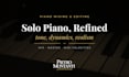 mix and master your solo piano recording