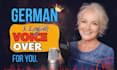 record professional german and authentic european english female voice over