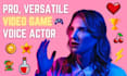 be your female voice actor for video games
