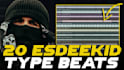 give you 20 esdeekid type beats with an unlimited license