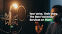 provide professional voiceover in any language