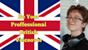 be your proffesional british voiceover