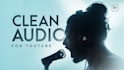 remove background noise, buzz, rain noise, fan, clean audio