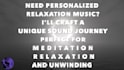 compose relaxing, meditation, yoga music with full copyright, without looping