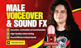 do professional voice over for youtube, audiobook, video game, etc