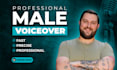 record a professional american male voice over