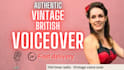 record a vintage old time retro voiceover