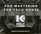 offer professional mastering for tech house music