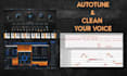professionally tune and edit your voice