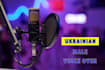 record a professional ukrainian and russian male voiceover
