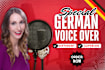 be the narrator for your german audiobook