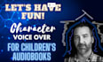 voice over your childrens audio book
