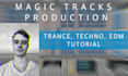 record a tutorial for trance, techno or edm production