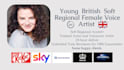 record a pro young female soft regional british voiceover