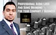 create audio effects and sonic branding for your company, app or project
