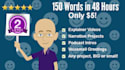 be your american male voice over narration fast