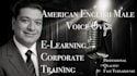 record a deep american male voice over artist actor for your elearning project