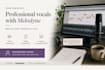 tune and edit your voices with melodyne