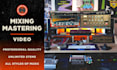mix and master your video