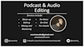 edit, clean up, mix and master your audio or podcast