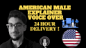 record a corporate training voice over