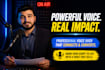 record arabic male voice over superfast