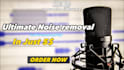 remove background noise from audio, make audio clear