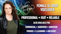 record your female dj drop
