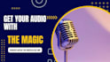 remove noise from your audio and add background music