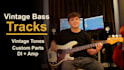 be your pro bass guitarist with warm, vintage tone