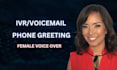 record a custom voice mail, IVR or telephony greeting