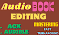 edit your audiobook according to acx standards in audacity