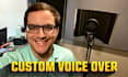 record an american male voice over or radio skit