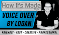record a voiceover for your phone system or video