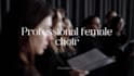 record your arrangement with a professional female choir