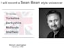 record a sean bean impression voice over for your project