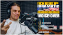 record a deep american male voice over in english